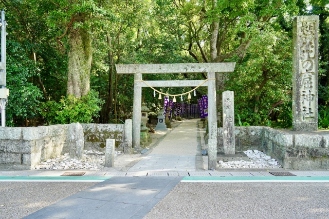 花窟神社　鳥居